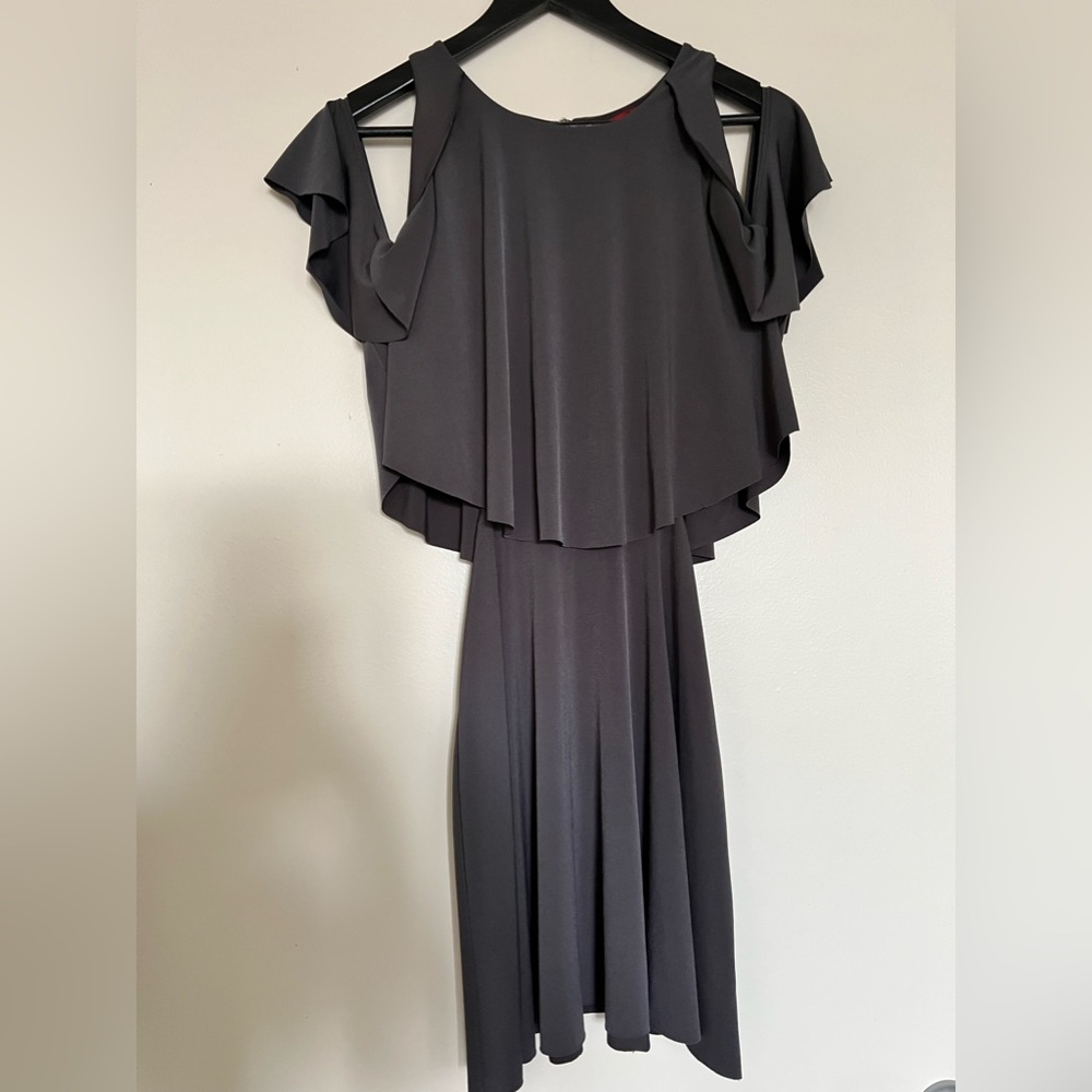 Dark gray dress